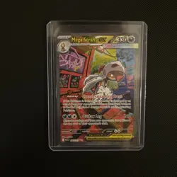 Mega Scrafty EX 285/217 NM Pokemon TCG Ascended Heroes SIR - Image 1