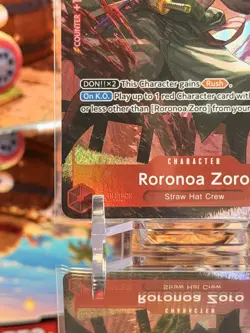 Roronoa Zoro (Parallel) Starter Deck EX: Gear 5 SR ST21-015 - Image 4
