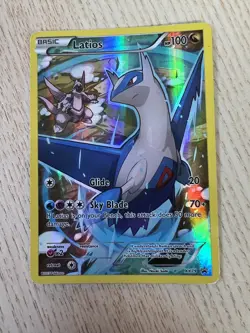 Latios (Full Art) XY79 XY Black Star Promo Holo Pokemon Card TCG MP - Image 1