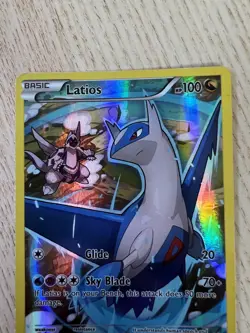 Latios (Full Art) XY79 XY Black Star Promo Holo Pokemon Card TCG MP - Image 2