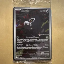 Zarude MEP 088 Pokemon Center Stamped Black Star Promo SEALED - Image 1