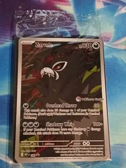 Zarude MEP 088 Pokemon Center Stamped Black Star Promo SEALED - Image 1
