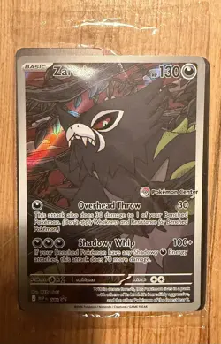 Zarude MEP 088 Pokemon Center Stamped Black Star Promo SEALED - Image 1