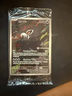 Zarude MEP 088 Pokemon Center Stamped Black Star Promo SEALED - Image 1