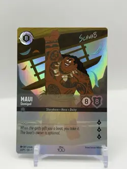 Disney Lorcana Maui Demigod Disney100 Promo 23/P1 EN 1 Near Mint - Image 1