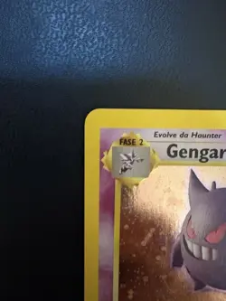 Pokemon Gengar 5/62 Holo Fossil Italian Unlimited LP Vintage Rare 2000 - Image 3