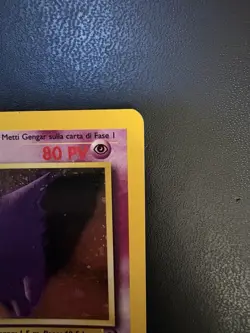 Pokemon Gengar 5/62 Holo Fossil Italian Unlimited LP Vintage Rare 2000 - Image 4