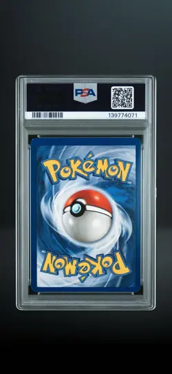 Pokemon Gengar 5/62 Fossil 1st Edition Holo PSA 7 1999 English - Image 2