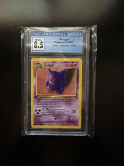 Pokemon 1999 1st Edition Fossil Gengar 20/62 NON-Holo Rare CGC 8.5 - Image 1