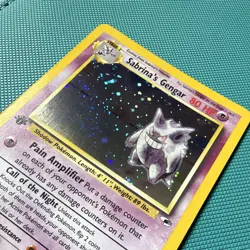 Pokemon TCG Sabrina's Gengar 14/132 Gym Challenge 1st Edition Holo Rare EN - Image 4