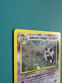 Pokemon TCG 1st Edition Holo Rare Sabrina's Gengar Gym Challenge 14/132 NM WOTC - Image 2