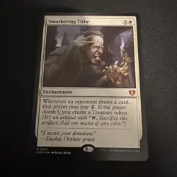 Smothering Tithe CMM 57 Regular Commander Masters MTG Magic - Image 1