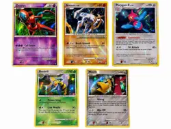 Pokemon TCG Deoxys Arceus Porygon-Z Beedrill Mawile Holo Promo 5-Card Lot 2004 - Image 1