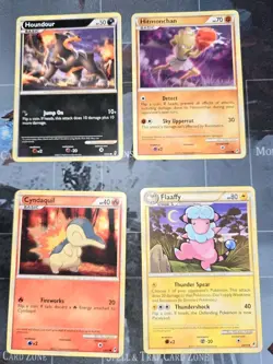 Cyndaquil, Flaaffy, Hitmonchan, Houndour Call Of Legends Card Lot Reg Pokemon - Image 2