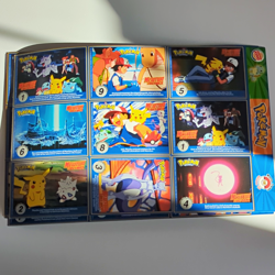 Burger King Pokemon PokeTrivia/Mewtwo Strikes Back Card Lot 4x9 1999 Pikachu - Image 1