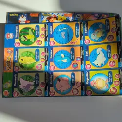 Burger King Pokemon PokeTrivia/Mewtwo Strikes Back Card Lot 4x9 1999 Pikachu - Image 2