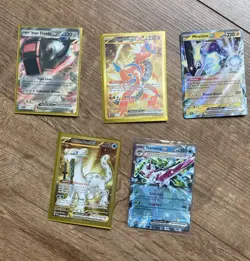 Extremely Rare Pokemon TCG 5-card lot EX VSTAR - Image 1