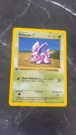 Wizards of the Coast Pokemon TCG Base Set/Fossil 1st Edition 10-Card Lot 1999 - Image 2