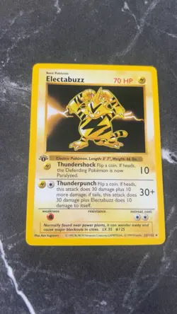 Wizards of the Coast Pokemon TCG Base Set/Fossil 1st Edition 10-Card Lot 1999 - Image 4