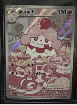 Pokemon TCG 3-Card Lot Slurpuff Holo, Mega Audino EX, Meloetta EX 236/217 - Image 1
