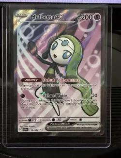 Pokemon TCG 3-Card Lot Slurpuff Holo, Mega Audino EX, Meloetta EX 236/217 - Image 5