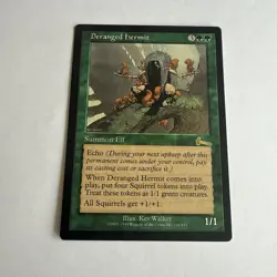 Deranged Hermit Urza's Legacy Rare Card Magic the Gathering - Image 1