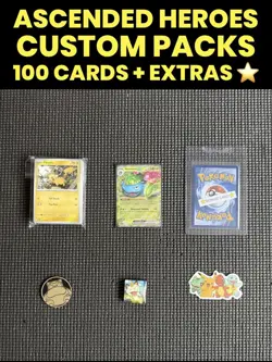 Pokemon TCG - Lot of 100 cards - Guaranteed 2 ex /full Art + BONUS Items ! - Image 1