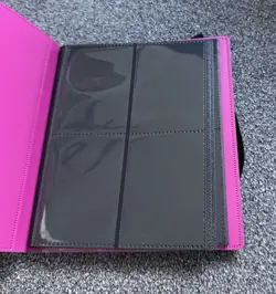 Vault X 4 Pocket Strap Binder, Holds 160 Trading Cards in 20 Side-Loading Pages - Image 2