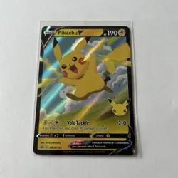 Pikachu V SWSH143 SWSH: Sword & Shield Promo Cards Holo - Image 1