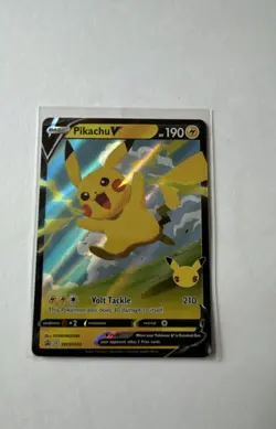 Pikachu V SWSH143 SWSH: Sword & Shield Promo Cards Holo - Image 2