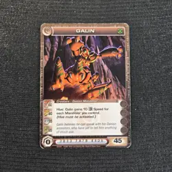 Chaotic TCG 1st Edition Galin Uncommon Card 59/232 - Image 1