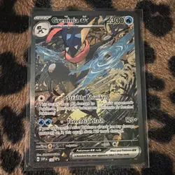 Greninja ex 132 Sv: Scarlet & Violet Black Star Promo Cards Holo Full Art - Image 1
