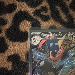 Greninja ex 132 Sv: Scarlet & Violet Black Star Promo Cards Holo Full Art - Image 2