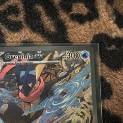 Greninja ex 132 Sv: Scarlet & Violet Black Star Promo Cards Holo Full Art - Image 3