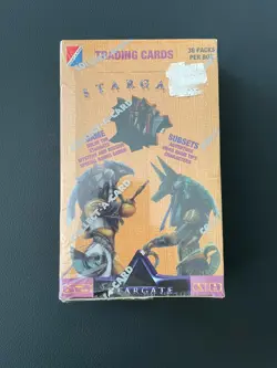 Stargate Movie Trading Cards 36 Packs Sealed Box - 1994 Collect A Card Torn - Image 1