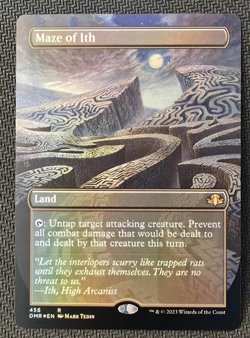 Maze of Ith Foil Borderless Dominaria Remastered DMR #456 NM - Image 1