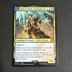 MTG Magic the Gathering Emet-Selch, Unsundered (218/764) Final Fantasy LP - Image 1