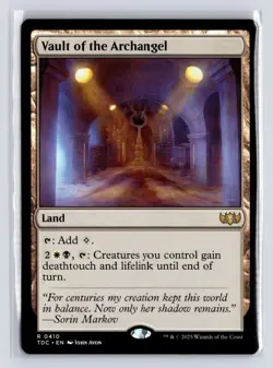 Vault of the Archangel 410 Regular Tarkir: Dragonstorm Magic: The Gathering NM - Image 1