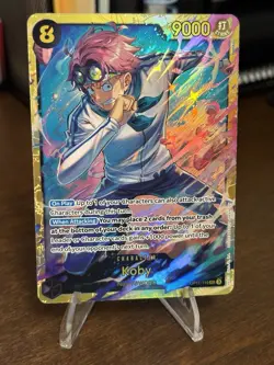 Koby OP11-119 SEC A Fist of Divine Speed - ONE PIECE Card Game English - Image 1