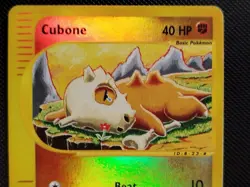 (LP) Cubone 103/165 2002 Expedition Base Set Reverse Holo Pokemon Card Komiya - Image 3
