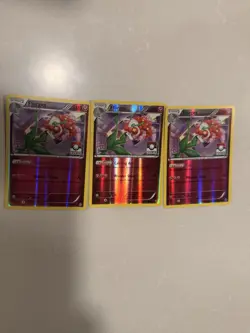 Florges 103/162 Reverse Holo Pokemon League Promo Lot of 3 XY BREAKthrough - Image 1