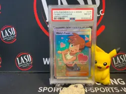 2019 POKEMON SUN & MOON FA/MISTY'S FAVOR UNIFIED MINDS #235 PSA MINT 8 - Image 1
