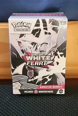 Pokemon TCG Scarlet & Violet White Flare Booster Bundle Sealed - Image 1