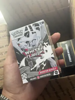 Pokemon Scarlet & Violet White Flare Booster Bundle SEALED - Image 1