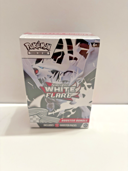 Pokemon TCG Scarlet & Violet White Flare Booster Bundle Factory Sealed 6 Packs - Image 1