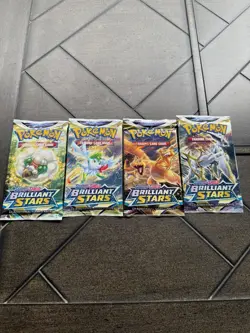 Pokemon TCG: Sword & Shield - Brilliant Stars Booster Pack (1 booster pack) - Image 1