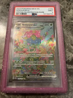 Pokemon Venusaur ex 151 198/165 Special Illustration Rare PSA 9 Mint - Image 2