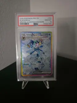 2025 POKEMON PRE EN-PRISMATIC EVOLUTIONS #150 GLACEON EX PSA 10 - Image 1