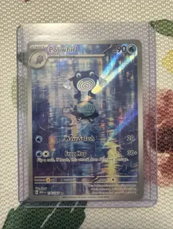 The Pokemon Company Poliwhirl 176/165 IR Holo Full Art SV 151 Eng 2023 - Image 1