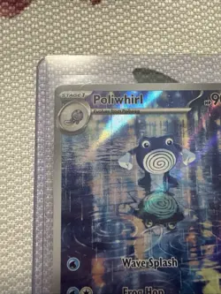 The Pokemon Company Poliwhirl 176/165 IR Holo Full Art SV 151 Eng 2023 - Image 3